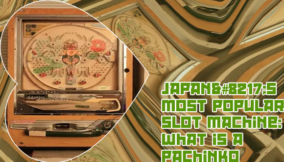 Pachinko slot machine
