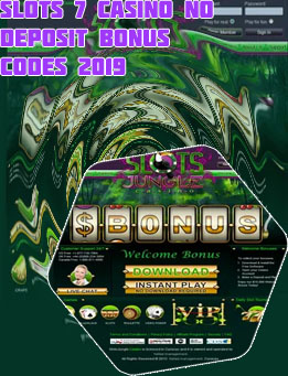Slots 7 casino bonus codes
